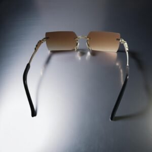 Rectangular Chocolatey,Stylish UV Protection Eyewear